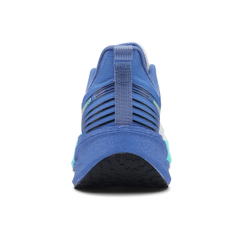 WARRIOR Running Shoes Men Low Top Blue/Cyan/White-2