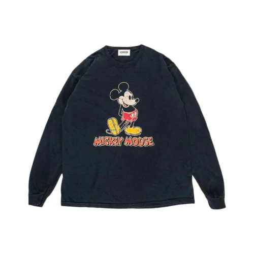 Bowwow SS25 【DISNEY / BOW WOW COLLECTION】MICKEY MOUSE LS T Shirt Unisex