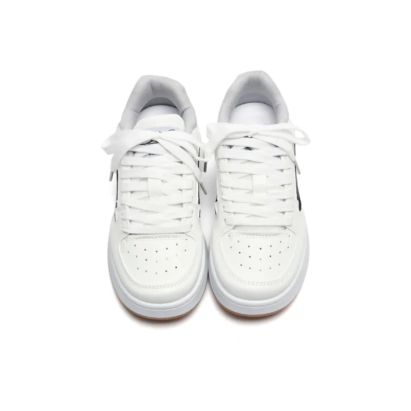 Circle Small Height Increasing Balance Abrasion Resistant Lightweight Slip Resistant Low Top Skateboard Shoes Women's-3
