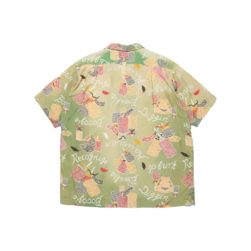 Bowwow SS25 【BOW WOW×RECOGNIZE】 HAWAIIAN BREAKS HAWAIIAN SHIRTS SUNBURN Shirt Unisex-1