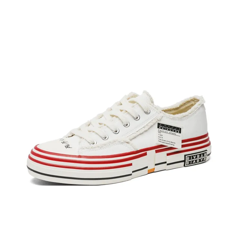 JIETEGONGYANG Low Top Skateboard Shoes Men's-3