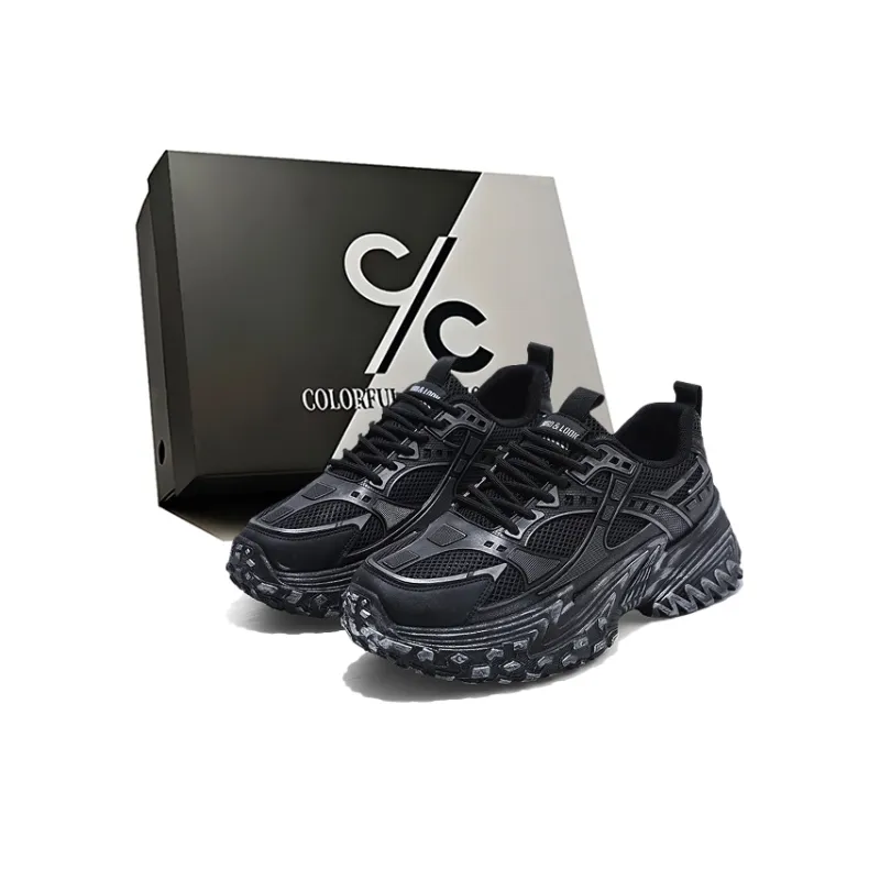 Colorful Creations Anti Slip Wear Resistant Chunky Sneakers Men's-4