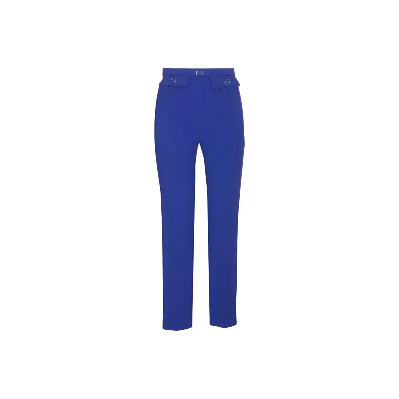 Elisabetta Franchi High Waisted Skinny Trousers-0