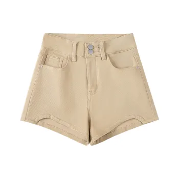 Mu Qingqing Denim Shorts Women's