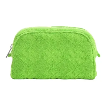 TORY BURCH Cotton Travel Storage Bag Unisex Green
