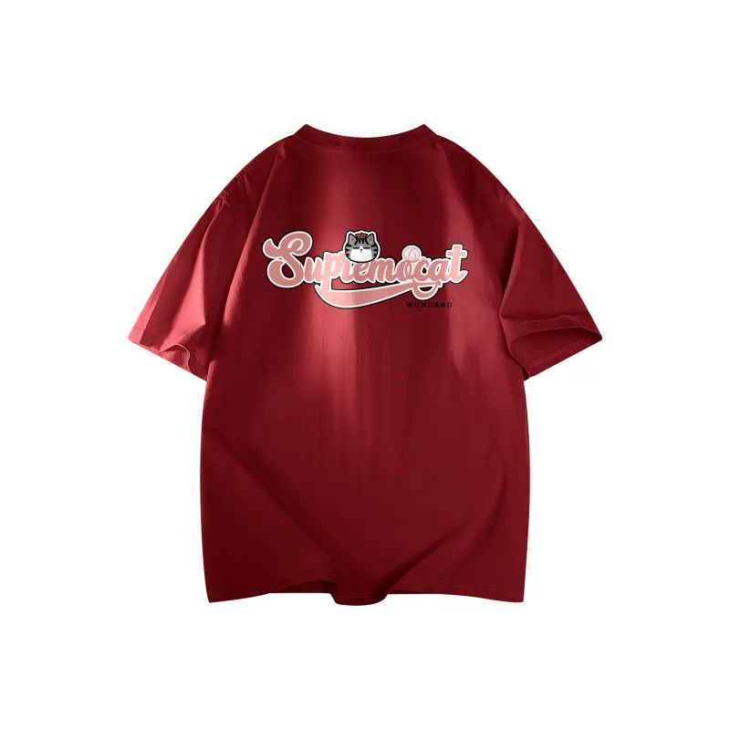 Supremo Cat T Shirts Unisex-8