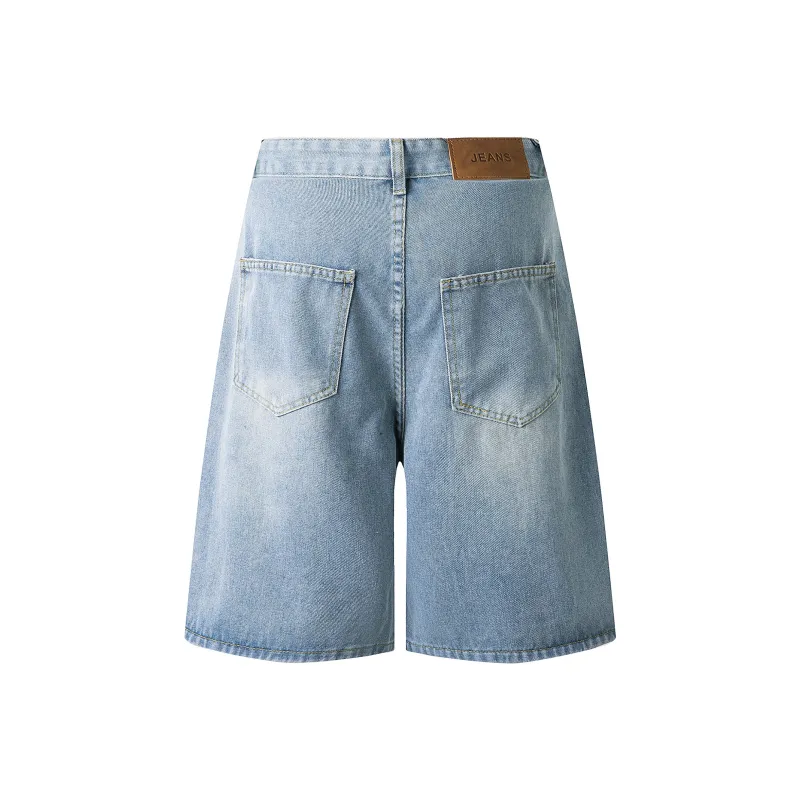 SOIE Denim Shorts Unisex-7