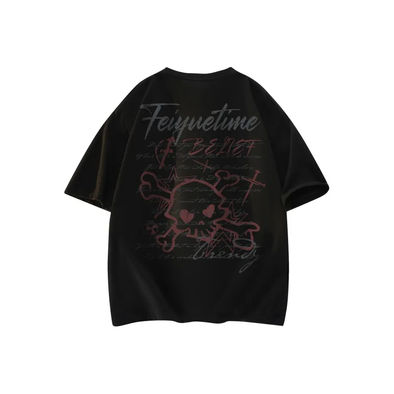 Feiyue T Shirts Unisex-4