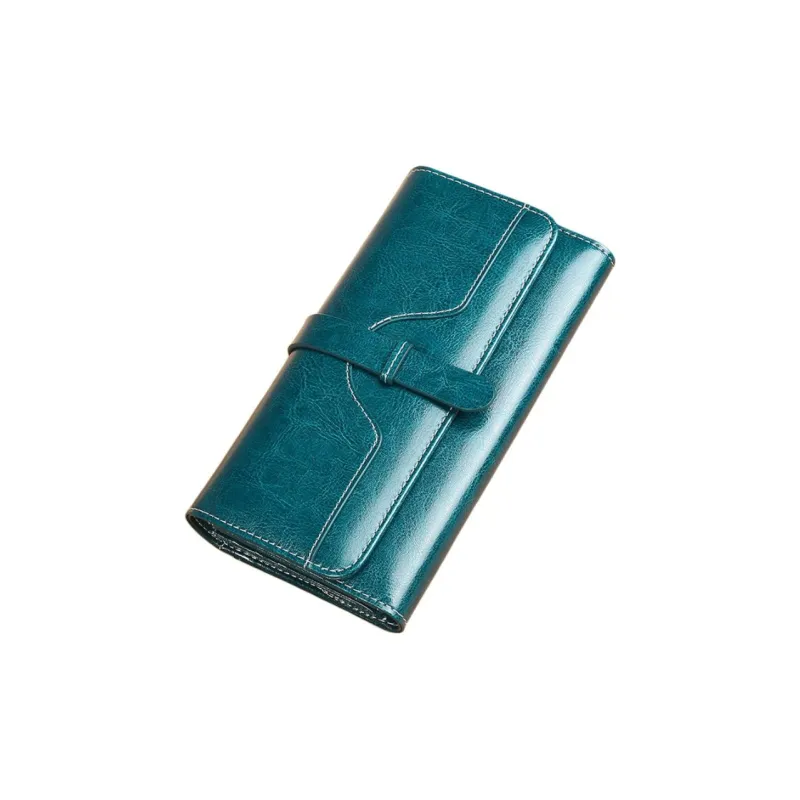 Gorora Cow Leather Wallet Regular Women's Multicolor-4