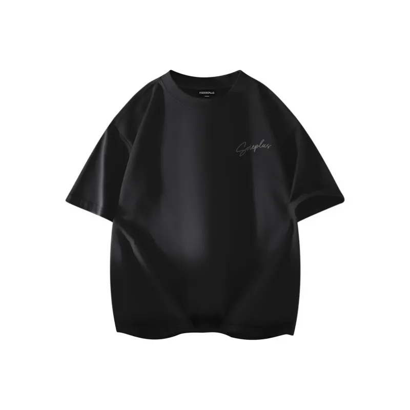 SOIE T Shirts Unisex Black-1