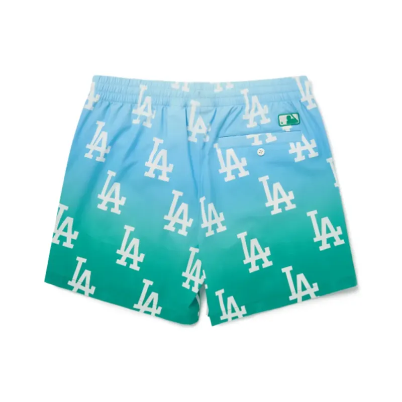 MLB Los Angeles Dodgers Casual Shorts Men's Light Blue-0