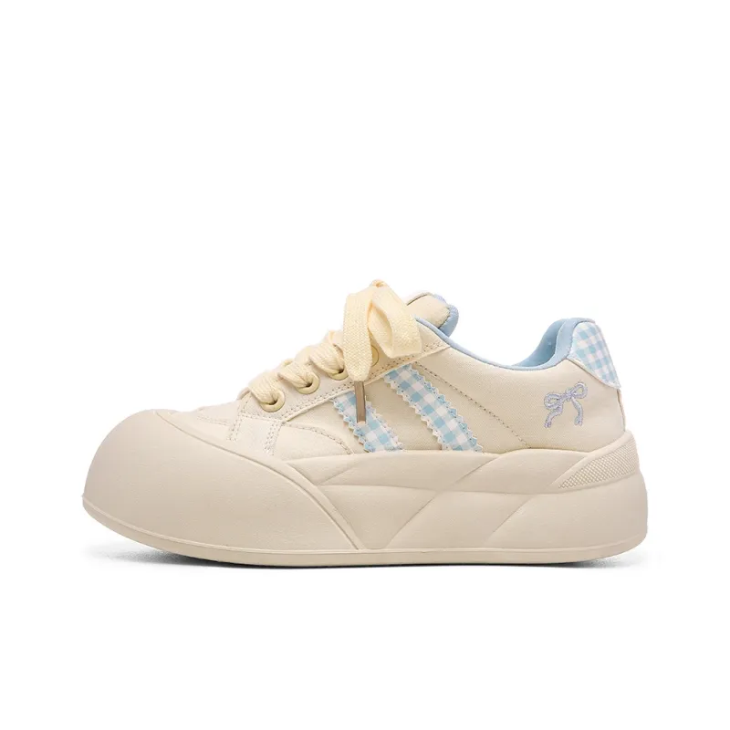 Lovely You Wear resistant And Lightweight Low Top Skateboard Shoes Women's-4