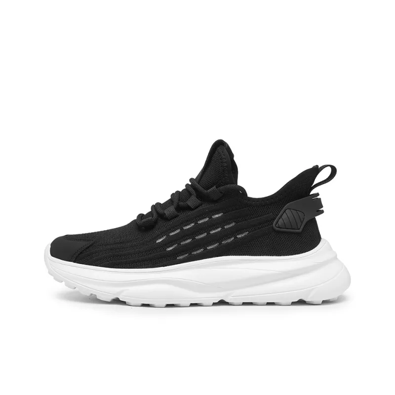X ZONE Breathable Lightweight Height Increasing Low Top Casual Shoes Unisex-6