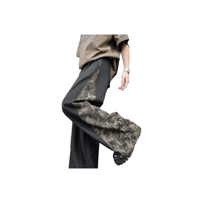 FONDLOOK Casual Pants Unisex Black-1