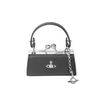 Vivienne Westwood Vegan Leather Handbag Mini Women's Black