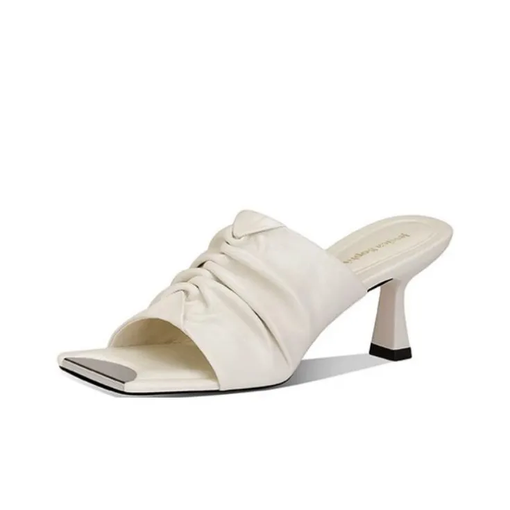 JESSICA SOPHIA Rubber Sole Slip Resistant Abrasion Resistant Slide Slippers Women's-5
