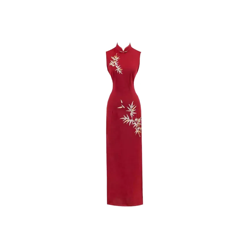 GUOZHEN Sleeveless Dress Women's-7