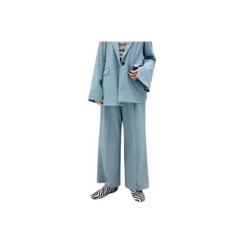 Beams Casual Pants Women's Blue