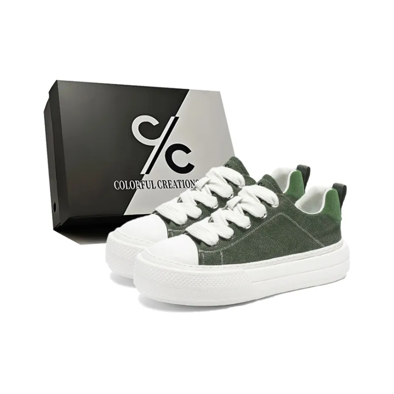Colorful Creations Slip Resistant, Abrasion Resistant, Breathable, Height Increasing Low Top Canvas Shoes Men's Box-10