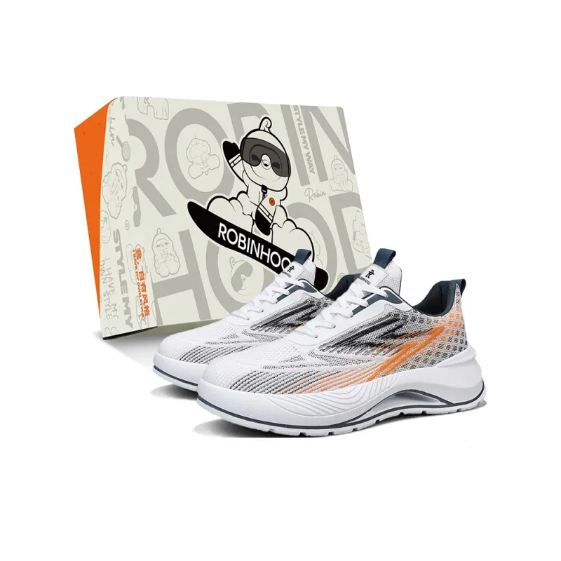 ROBINHOOD Cushioning, Slip Resistant, Abrasion Resistant, Coverage, Support Low Top Casual Shoes Men's-0