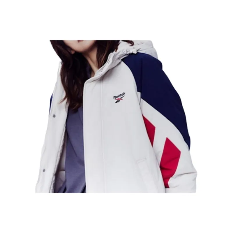 Reebok Puffer Jacket Unisex White-4