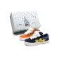 Blue Orange Mismatched