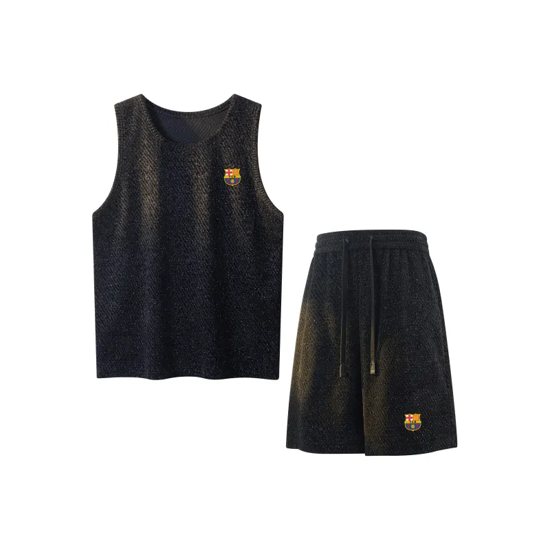 FCB ARCELONA Casual Sportswear Unisex 2 Piece Set-0