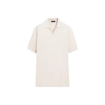 Massimo Dutti Polo Shirts Men Brown