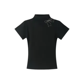 ABBY GODDESS Set in Sleeve T Shirt Women's