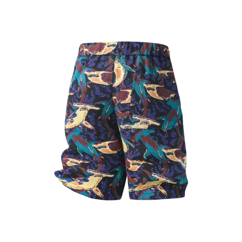 PEIMENG Beach Shorts Men Dark Blue-1