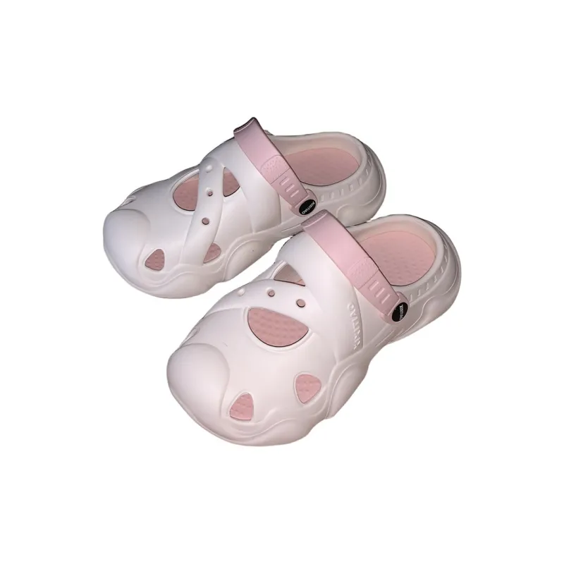 SHIGUDE Sandal Slippers Unisex, Black-6