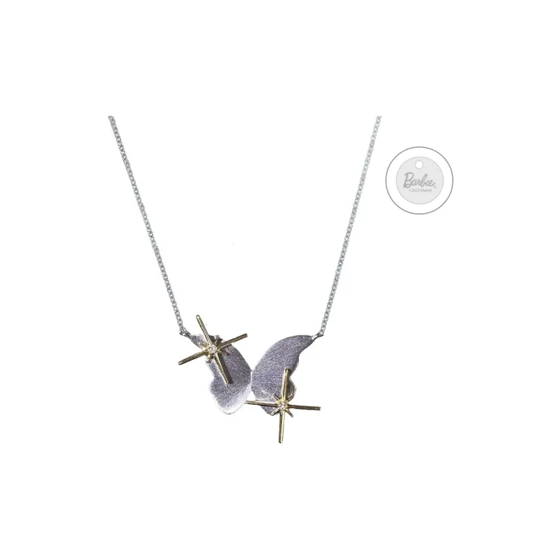 Barbie S925 Silver Necklaces Women's-0
