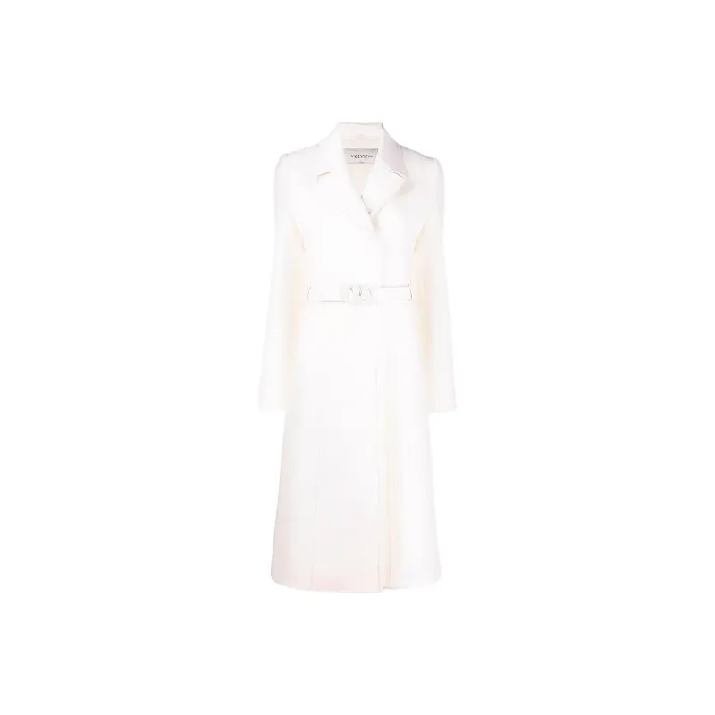 Valentino Trench Coats Women's White-0