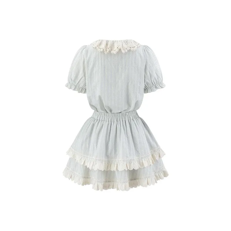 7 SEVFUN Two Piece Skirt Sets Women's-1