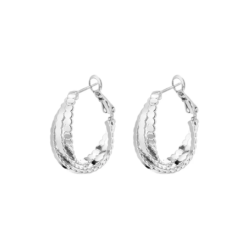 EAR PARTNER Copper Earrings Women's-4