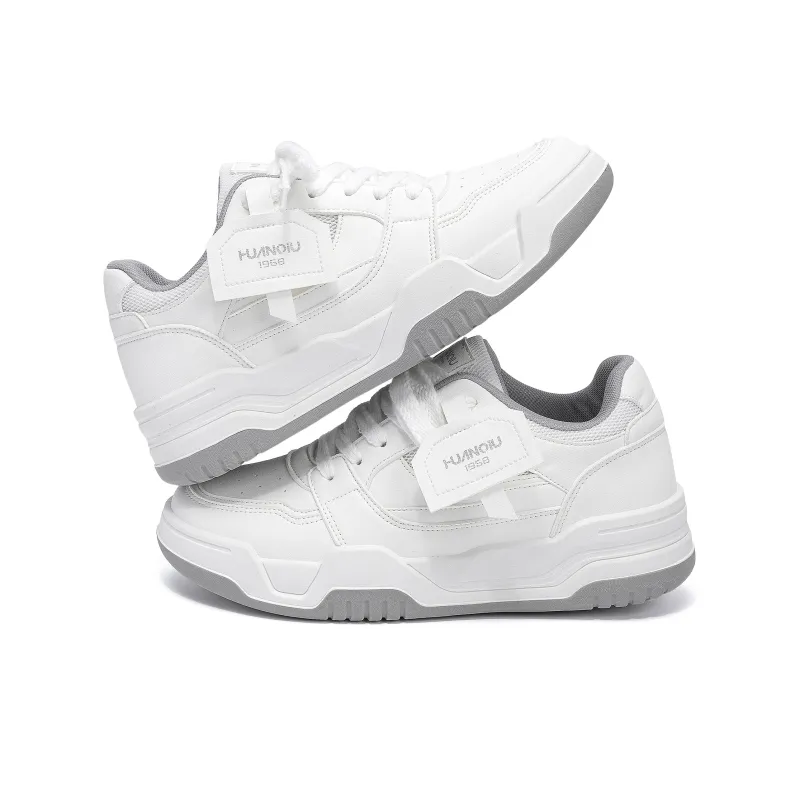 HUANQIU Coverage Lightweight And Breathable Low Top Skateboard Shoes Men's-10