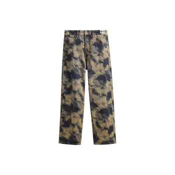 FCB ARCELONA Jeans Unisex Vintage Blue
