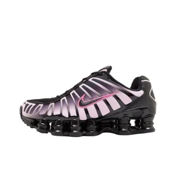 Nike Shox TL Series Anti Slip Wear Resistant Low Top Running Shoes Women's Black Pink