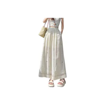 GOSO Casual Pants Women's Apricot Printer Ribbons Lining
