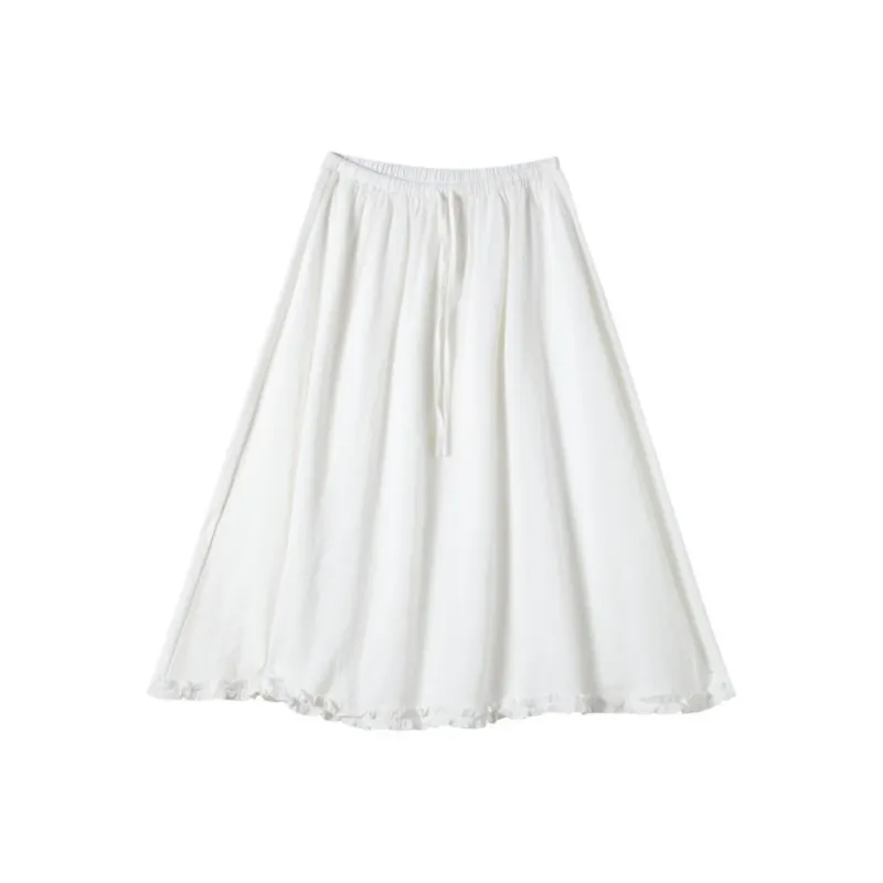 IDLE SOUL Casual Long Skirt Women's-0