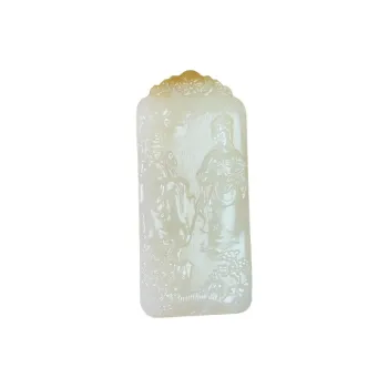 BUDOUXIAOAI Pendants Sugar Jade Unisex