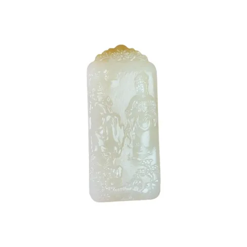BUDOUXIAOAI Pendants Sugar Jade Unisex