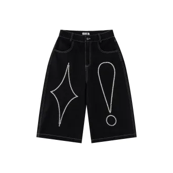 JASONWOOD Denim Shorts Unisex Black