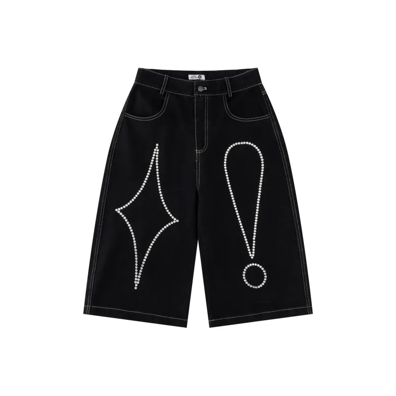 JASONWOOD Denim Shorts Unisex Black-0