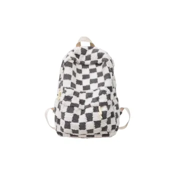 DCLOUD Plush Backpack Unisex Multicolor