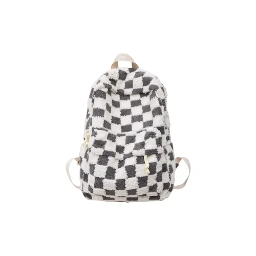 DCLOUD Plush Backpack Unisex Multicolor