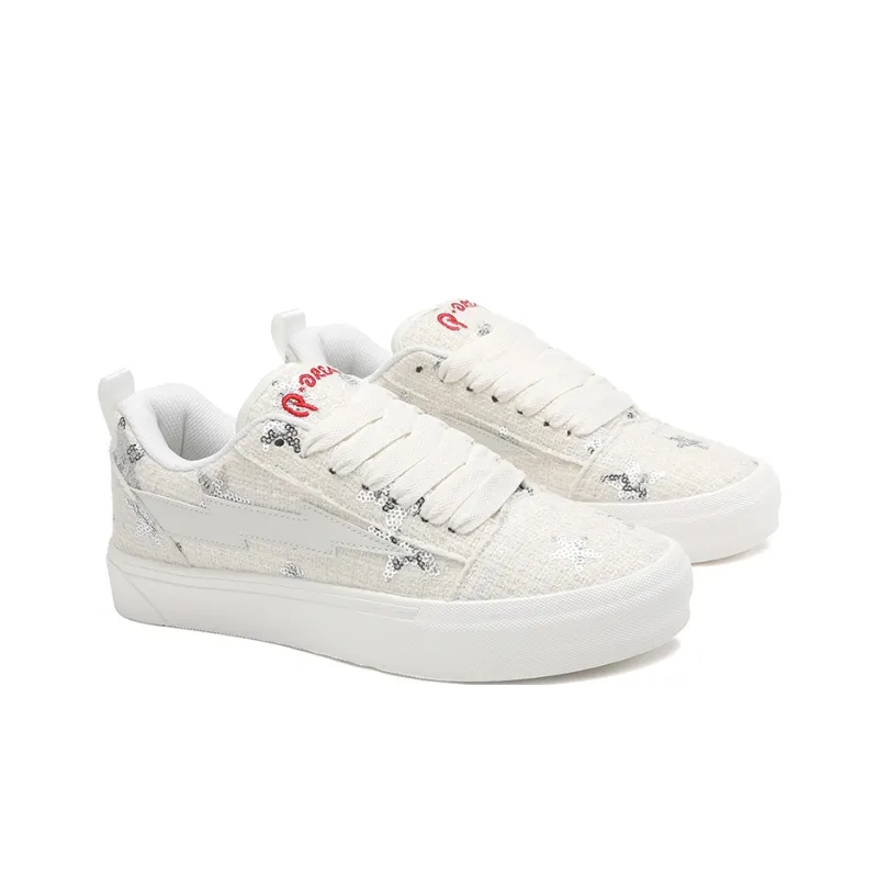VFTS Anti Slip Wear Resistant Low Top Skateboard Shoes Unisex Jam Red-8