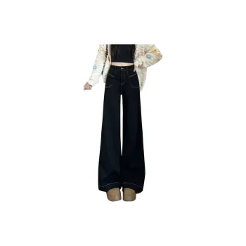 XIANSINIAO Jeans Women's Black
