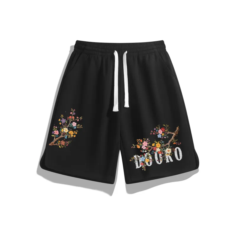 Budding Bear Casual Shorts Unisex-4