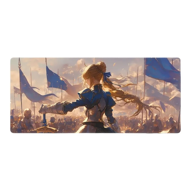 DANYIN Fate Extra Large Saber Anime Table Mats For Esports Gaming Computer Keyboard Mouse Pad Home Use Mouse Pads-30